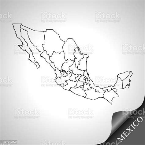Map Of Mexico Stock Illustration Download Image Now Map Mexico