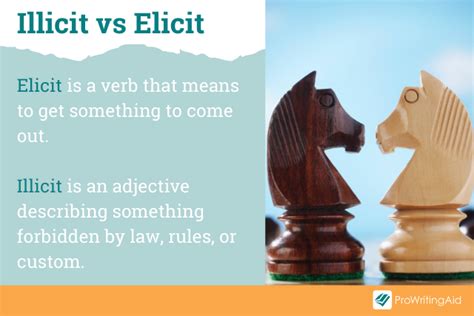 What Is The Difference Between Illicit And Elicit The Grammar Guide
