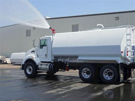 2025 Kenworth T480 Water Truck Unitedbuilt 4000 5000 Gallon Tank Body