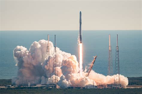 Nasa Launches First Mission On A Reused Rocket Courtesy Of Spacex
