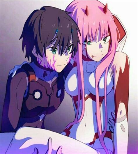 Zero Two X Hiro Darling In The Franxx Darling Zerotwo Animegirl