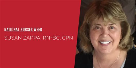 Susan Zappa Rn Bc Cpn Nurse Spotlight An Integral Role At