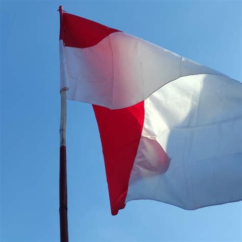 Pengibaran Bendera Merah Putih Kalurahan Demangrejo