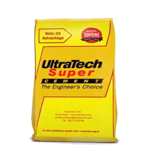 Ultratech Super Cement At Rs 380bag Durga Compound Sabarkantha
