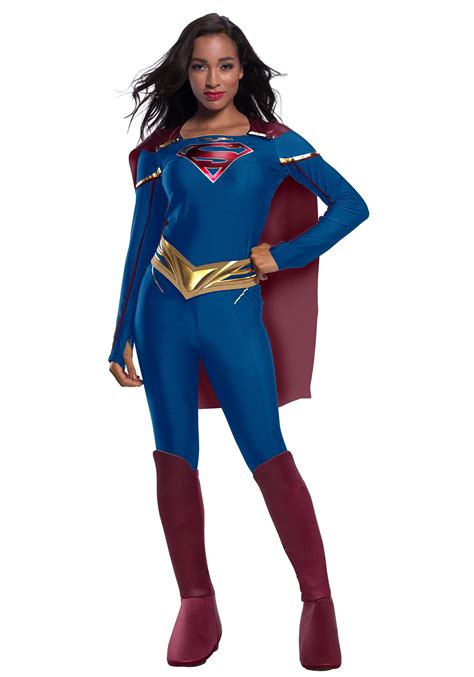 Superman Supergirl Adult Costume Superwoman Hero Costume Adult