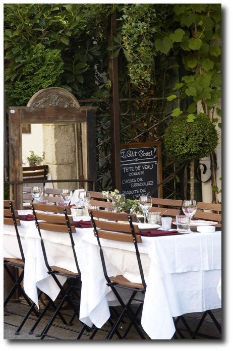 Outdoor Dining Seen At Iih Designs Blog Outdoor French Country Style