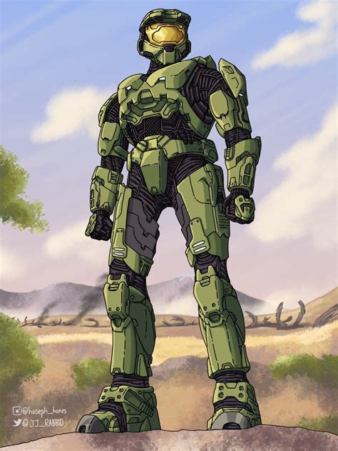 Master Chief By Jjrabbid On Twitter Halo Armor Halo Master Chief