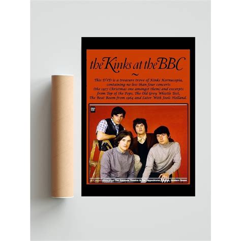 The Kinks At The Bbc 1964 1994 Ingilizce Poster Fiyatı