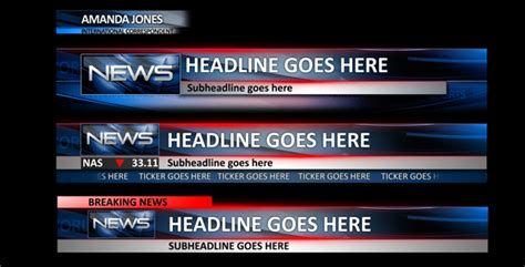 By creativetier in news tickers. News Lower Thirds by 333PixLite | VideoHive