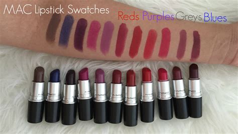 MAC Collection Lipstick Swatches Part Bethalylovebeauty