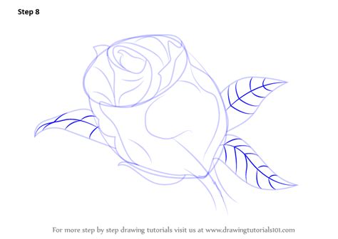 Winter is over and spring has begun. Learn How to Draw a Beautiful Rose (Rose) Step by Step ...