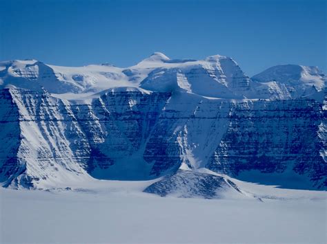 Mt Gunnbjørn The Tallest Mountain In Greenland From The Center