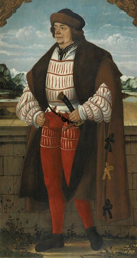 Hans Wertinger The Court Jester Known As Knight Christoph1515 Museo
