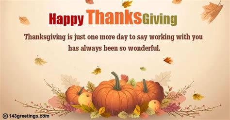 Best Thanksgiving Day Messages For Colleague 143 Greetings