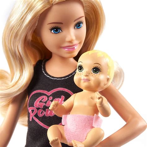 Barbie Skipper Babysitter With Baby Doll Ebay