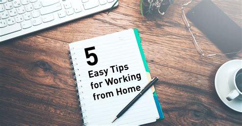 5 Easy Tips For Working From Home D2n2 Growth Hub