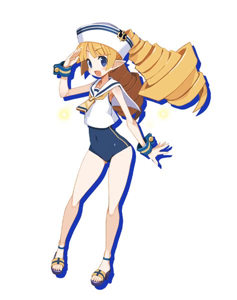 The Big Imageboard Tbib 1girl Anchor Symbol Archer Disgaea Blonde