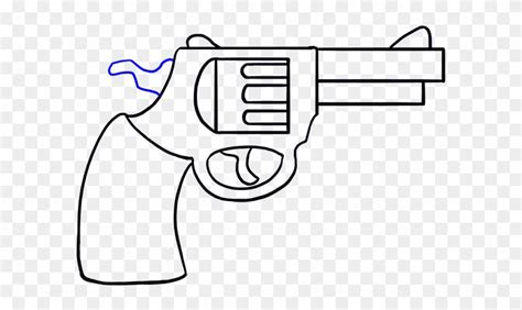 Svg Freeuse Download Gun Clipart Easy Pencil Drawing Free