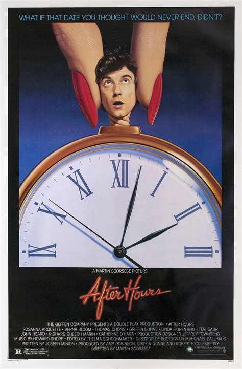 After Hours 1985 Us One Sheet Poster Posteritati Movie Poster Gallery