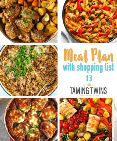 Meal Plans Archives Taming Twins