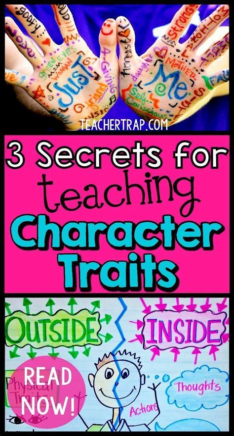 3 Secrets For Teaching Character Traits In 2020 Teaching