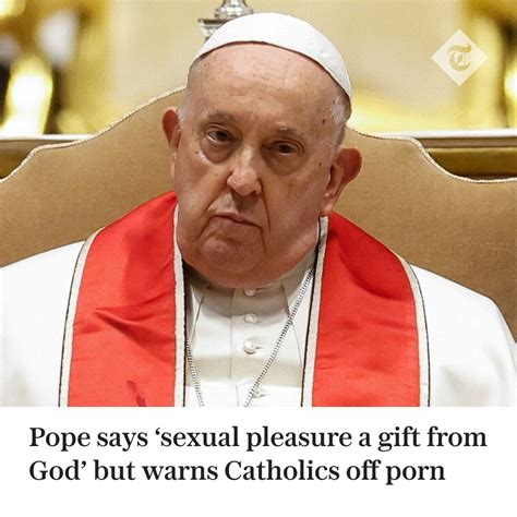 the telegraph 🔴 pontiff delivers vice of lust address