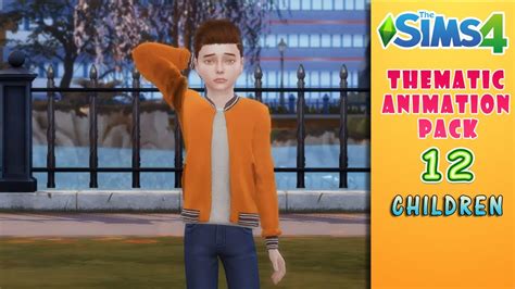Animations Pack 12 Sims 4 Custom Animations Children 3 Download