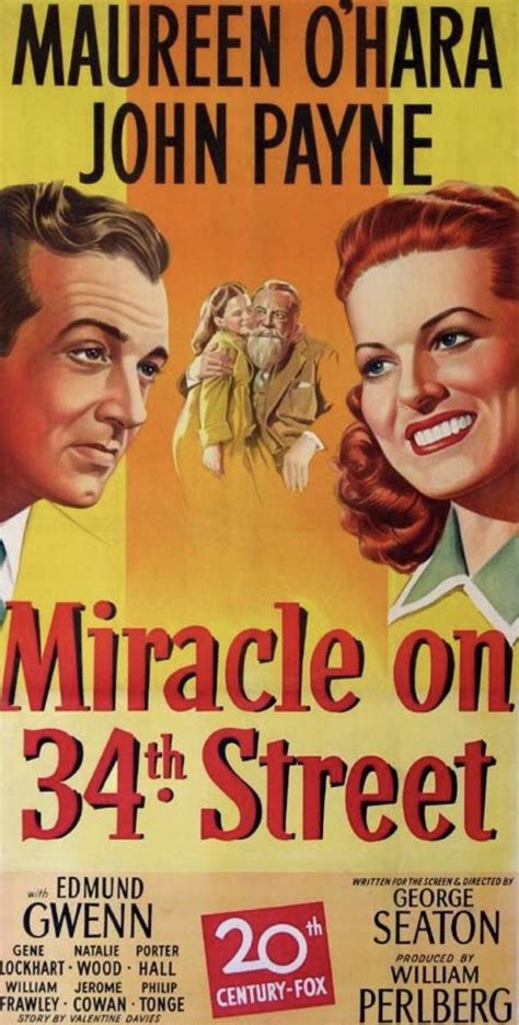 Miracle On 34th Street Twentieth Century Fox1947