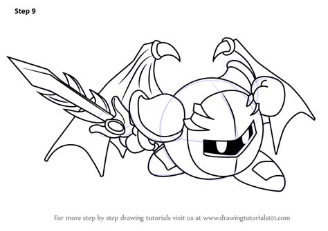 Meta Knight Free Coloring Pages