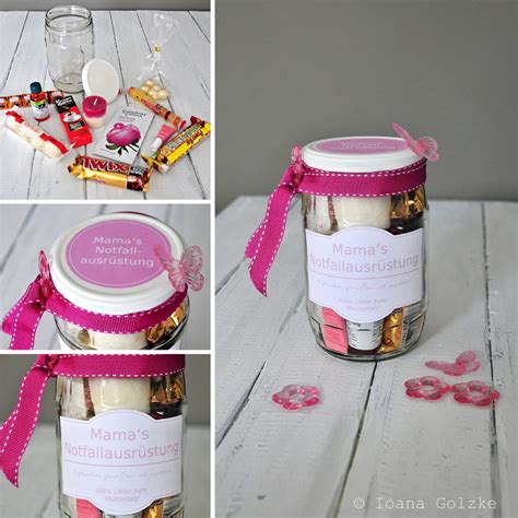 Überleg dir, was deiner mutter gefallen würde und was sie gerne macht. 4 Geschenke zum Muttertag im Glas und in der Dose inkl. Freebies - HANDMADE Kultur