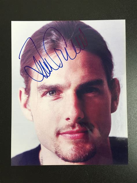 Great Authentic Tom Cruise Signed Autographed 8x10 Photo With Etsy