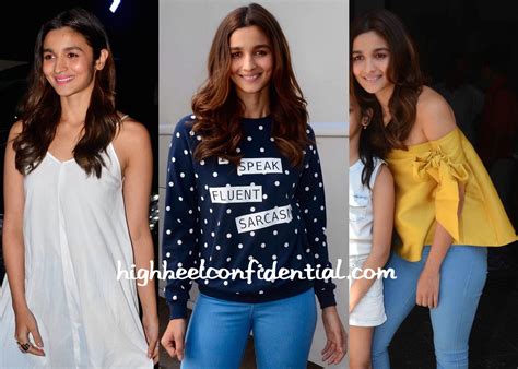 Alia Bhatt At Kapoor And Sons Promotions And Screening 2 High Heel Confidential