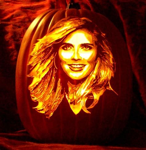 45 Mind Blowing Carved Pumpkin Portraits