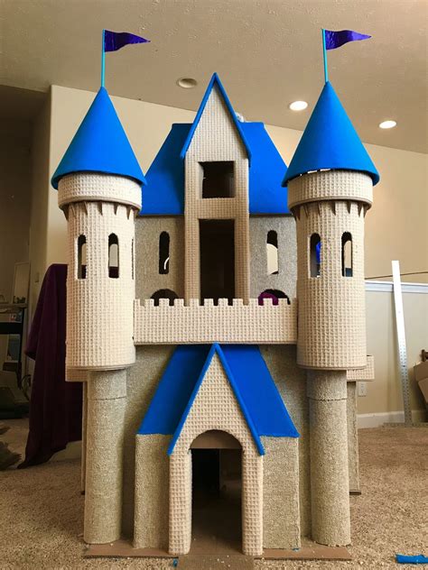 Diy Cat Castle Cardboard Play House Plans And Patterns Etsys Picks Badge