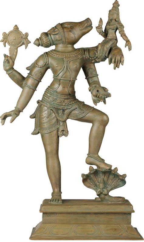 Varaha Avatara Of Lord Vishnu With Bhudevi