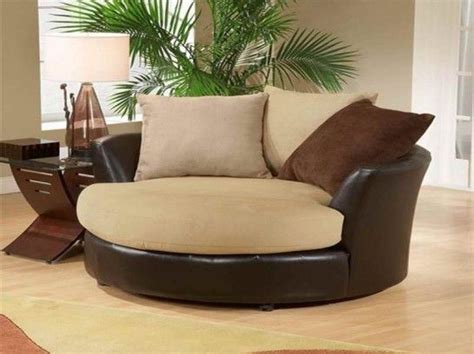 Breathable bonded leather recliner chair, theater seating single sofa for living room bedroom ergonomic lounge with comfortable arms backrest adjustable recliner sofa with manual pull, dark brown. cuddle chair/ oversized swivel barrel chair - one of these ...