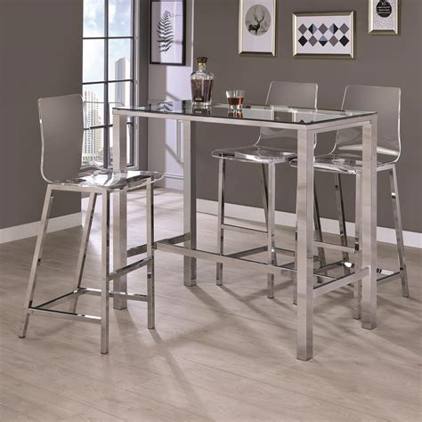 Check spelling or type a new query. Coaster Bar Units and Bar Tables Contemporary Bar Table ...