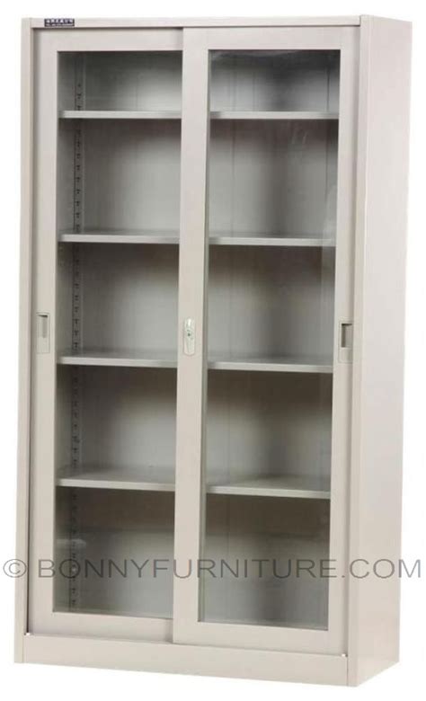 Metal Cabinet With Sliding Glass Doors Glass Designs