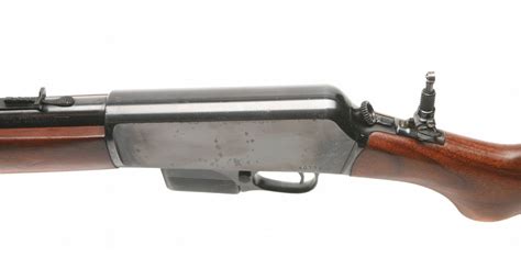 Lot 521 Winchester Model 1907 351 Cal Rifle