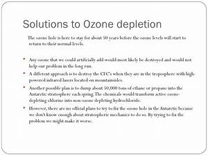 essay writing on conservation of ozone layer
