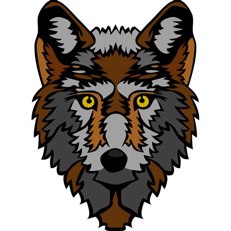 Wolf Head Stylized Png Svg Clip Art For Web Download Clip Art Png