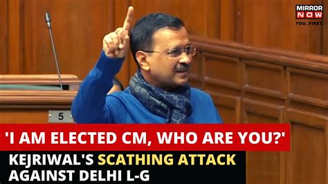 lg who delhi cm slams vk saxena over teachers training visit to finland kejriwal vs