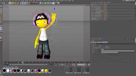 Cinema 4d Tutorial Character Animation Wave Youtube