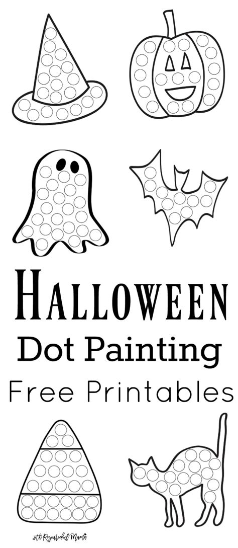 Halloween Dot Printables Printable World Holiday