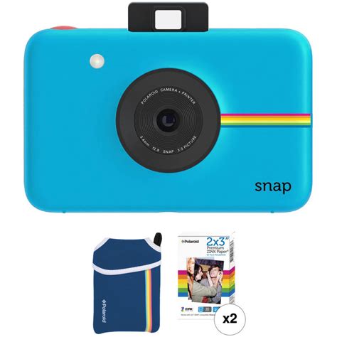 Polaroid Snap Instant Digital Camera With Zink Photo Paper And