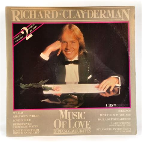 Richard Clayderman Music Of Love 2 Lp Vinyl Album Cbs Dme2 059 Ebay
