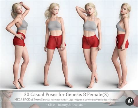 Iv Casual Poses Vol 2 For Genesis 8 Females