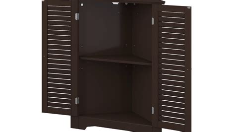 Riverridge® Home Ellsworth 3 Shelf Corner Cabinet In Espresso 360