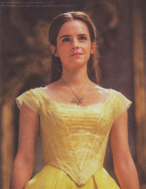 Emma Watson As Belle In Disneys Beauty And The Beast 2017 Once