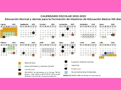 Calendario Escolar 2022 2023 Vacaciones Días Feriados Inicio De Clases Y Otras Fechas